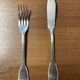 12 Christofle forks and 12 knives – Silver plated