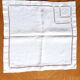 DR monogrammed embroidered napkin