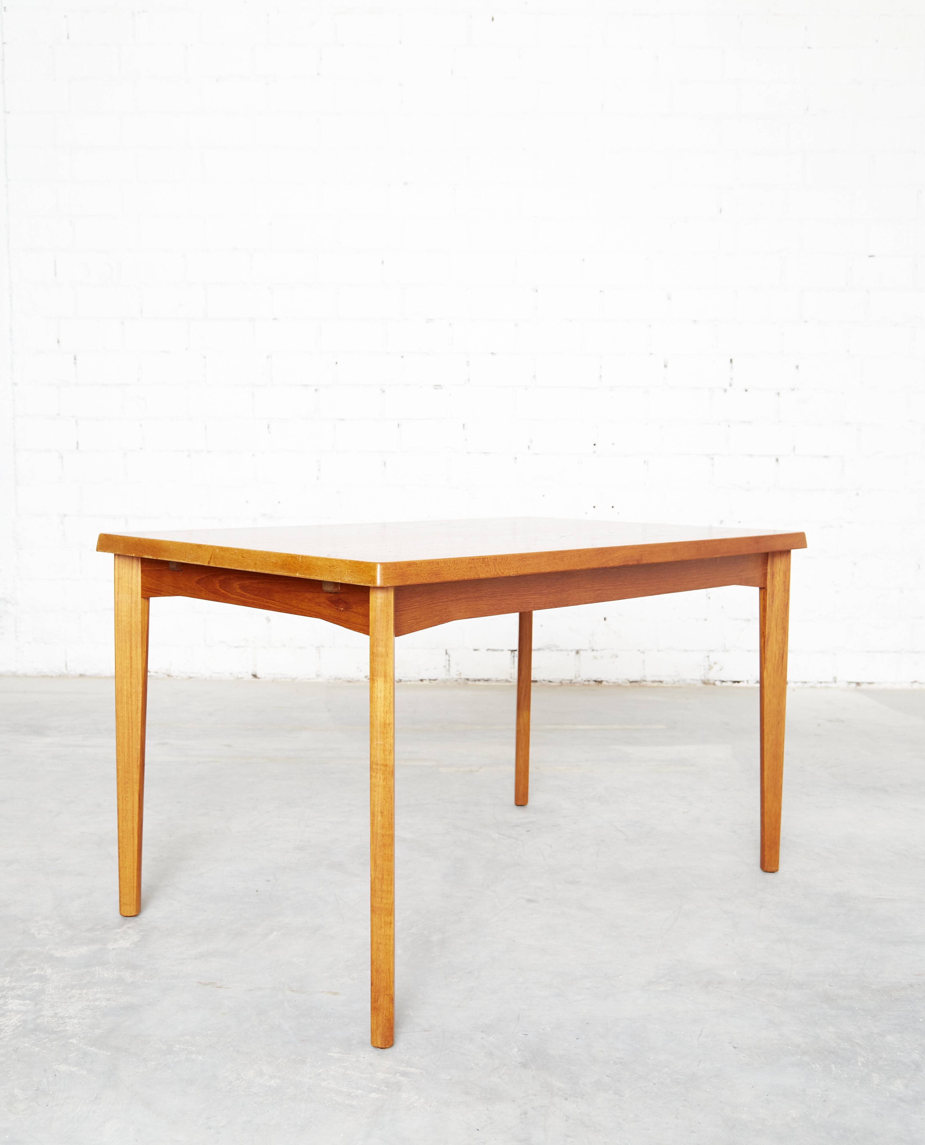 Expandable Dining Table by Henning Kjaernulf for Velje, 1960s
