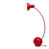 Lampe de bureau Memphis rouge, 1970s