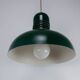Green Vintage Industrial Metal Green Lamp produced by Sijaj Hrastnik