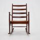Niels Eilersen Beech Rocking Chair, Denmark 1960s