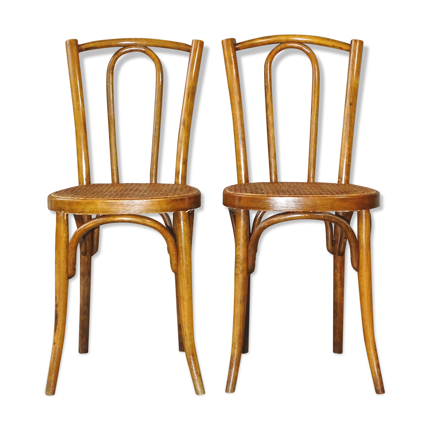 2 Bistrot Chairs No.56 Cyears Thonet Style ,1925