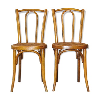 2 Bistrot Chairs No.56 Cyears Thonet Style ,1925