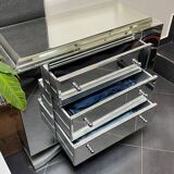 Art Deco mirrored chest of drawers