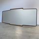 XL Italian wooden mirror, 1960s