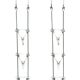 Pair of Scintilla Suspensions by Livio and Pier Giacomo Castiglioni Fontana Ar