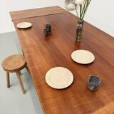 Cherry farmhouse table with 260cm extensions