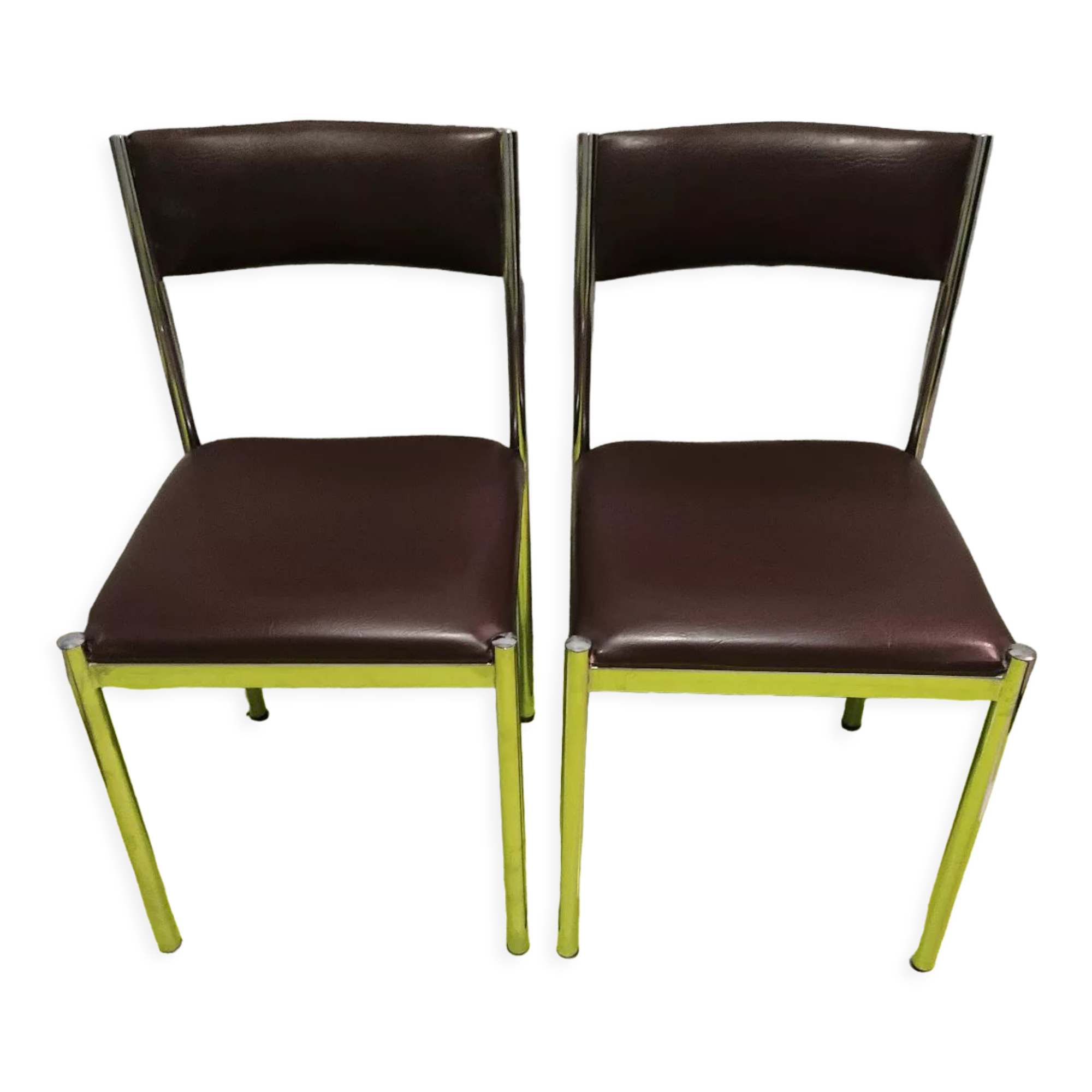 Vintage Collomb chairs 1970