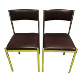 Vintage Collomb chairs 1970