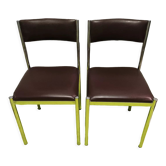 Vintage Collomb chairs 1970