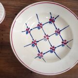 Soup plates and tureen Badonviller model Normandy circa 1940