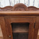 Wall cabinet, wooden, vintage, 1940s