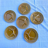 Sarreguimenes asparagus plates