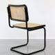 Pair of S32 Cantilever Chair by Marcel Breuer, Dark Edition, 1980s