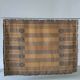Large Scandinavian brown wool rya rug | Sweden | 1960s