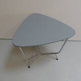 Vintage sidetable with chrome base 1950's