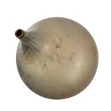 Mid-century organic modern gres vase, Franco Bucci Italy ca. 1970