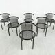 Set de 6 chaises vintage « CIRCO » par Jutta & Herbert Ohl pour Lübke 1980s