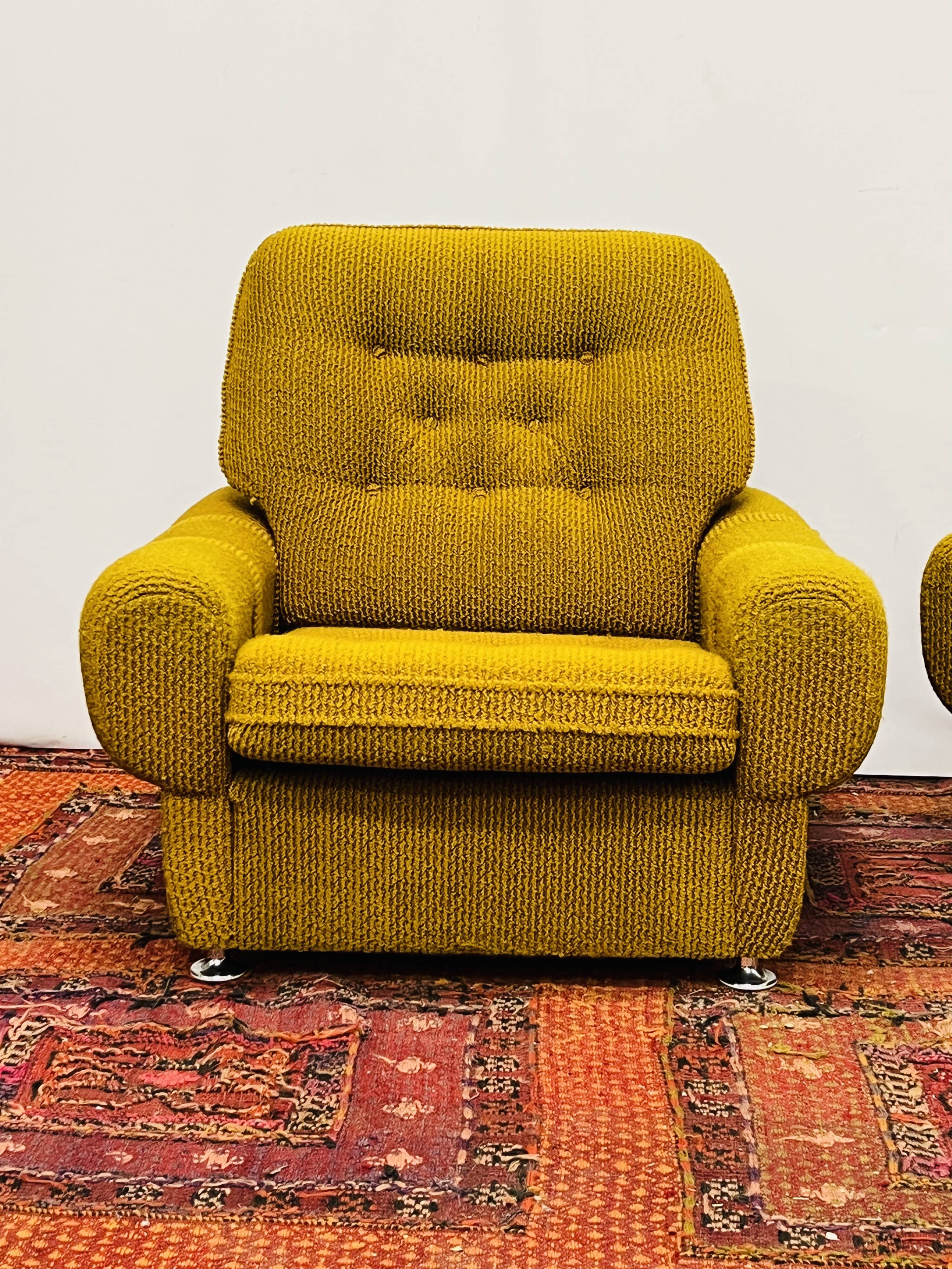 Pair of vintage armchairs