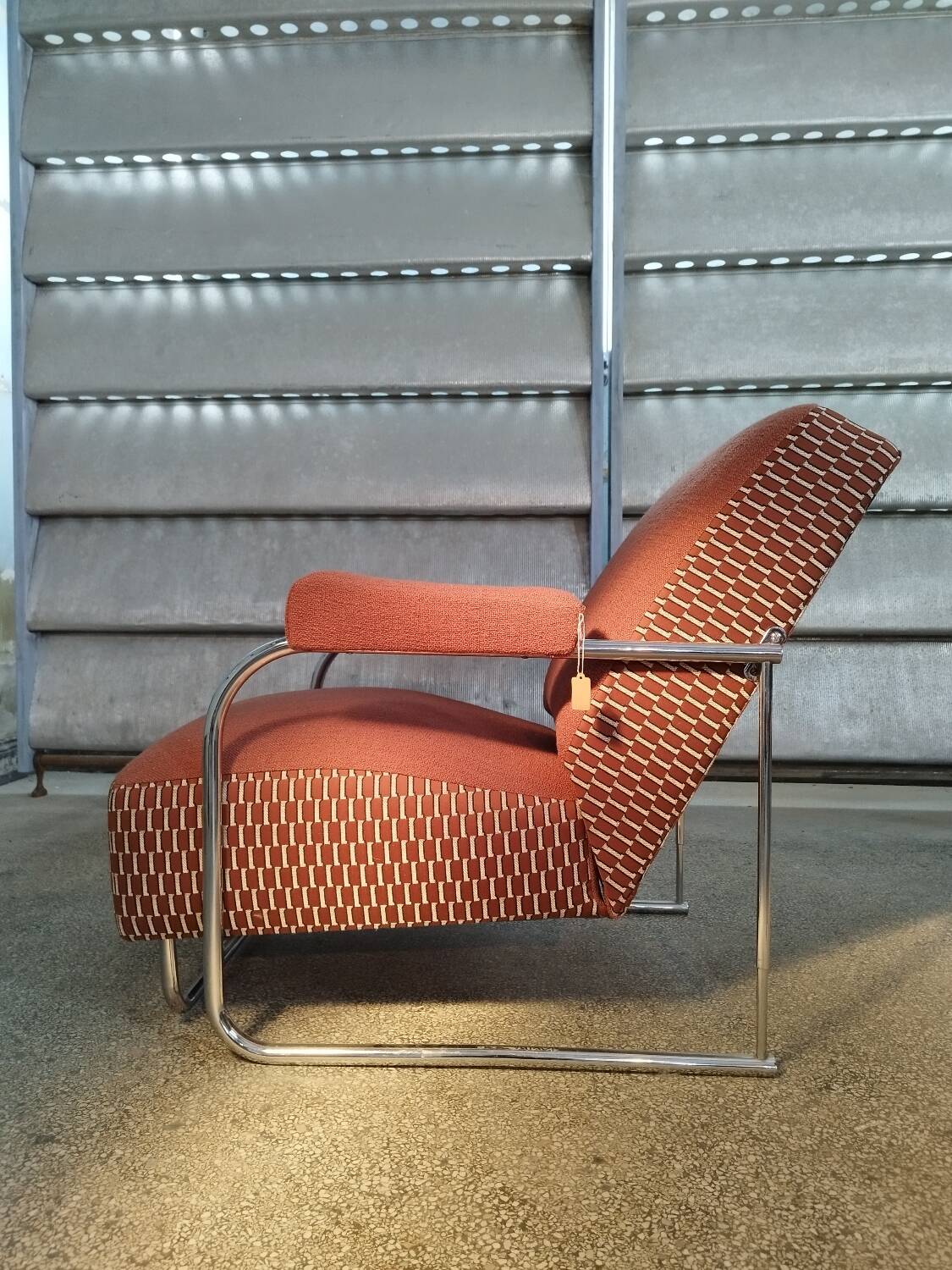 Tubular Bauhaus armchair
