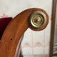 Empire style daybed (19th century) + new mattress (sleeping area 180x73cm), walnut chaise longue