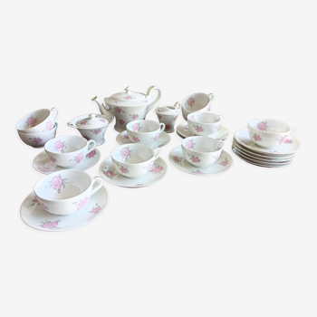 Service à thé ou à café en porcelaine de Limoges par Théodore Haviland des années 20
