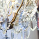 Classic French chandelier with grapevines