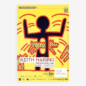 Exhibition poster, Keith Haring