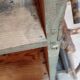 Large old shelf, furniture, library, boutique stand