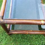 Rattan coffee table