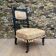 Victorian style nurse's chair, late 19th century fireside chair