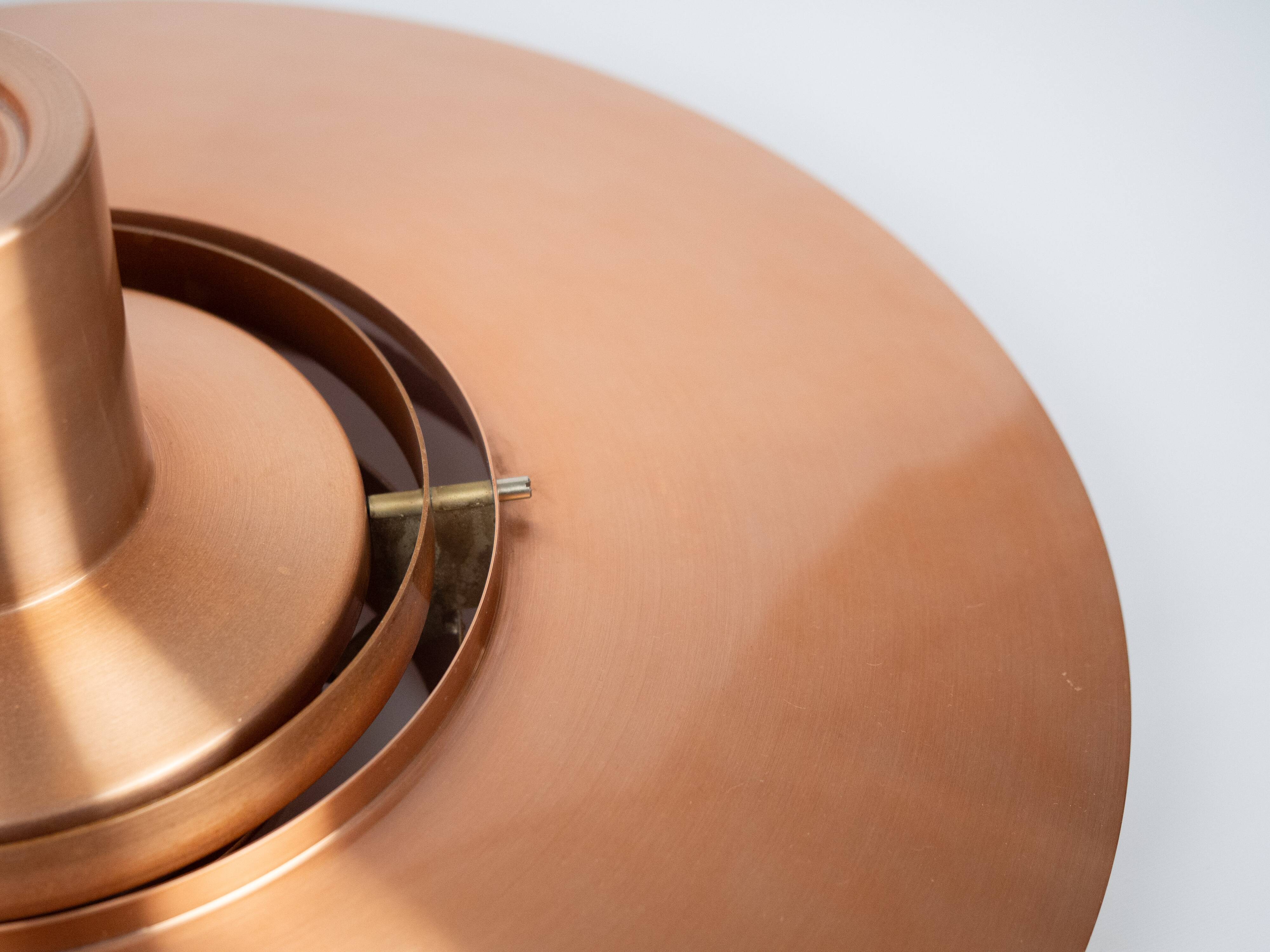 Danish vintage P376 pendant lamp by Fabricius and Kastholm. Nordisk Solar,