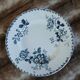 20 mismatched antique flat plates in ironstone