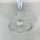 8 Chantilly model champagne flutes by Saint Louis, crystal