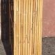 Bamboo counter or bar. (With 2 folding high chairs)