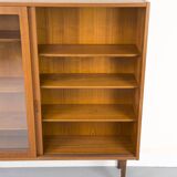 Danish Teak Cabinet with Glass Doors by Carlo Jensen for Hundevad & Co, 196