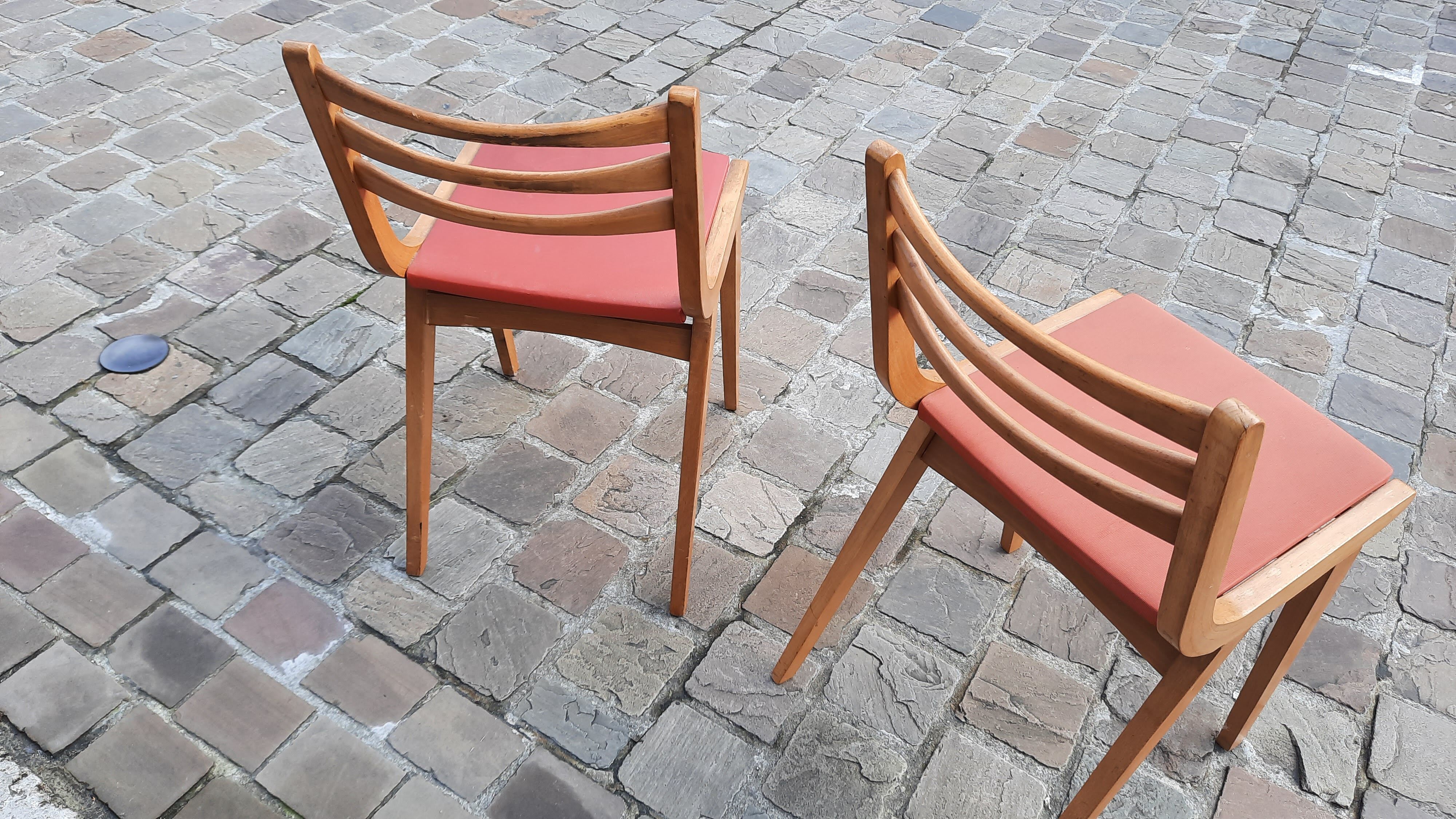 Vinatge compass chairs