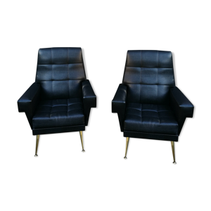 Paire de fauteuils design - italien