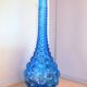 Italian Carafe Empoli blue 1970