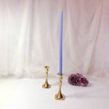 Pair of small brass candlesticks