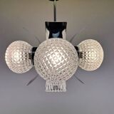 Mid-century design glass pendant - 1970s / Czechoslovakia