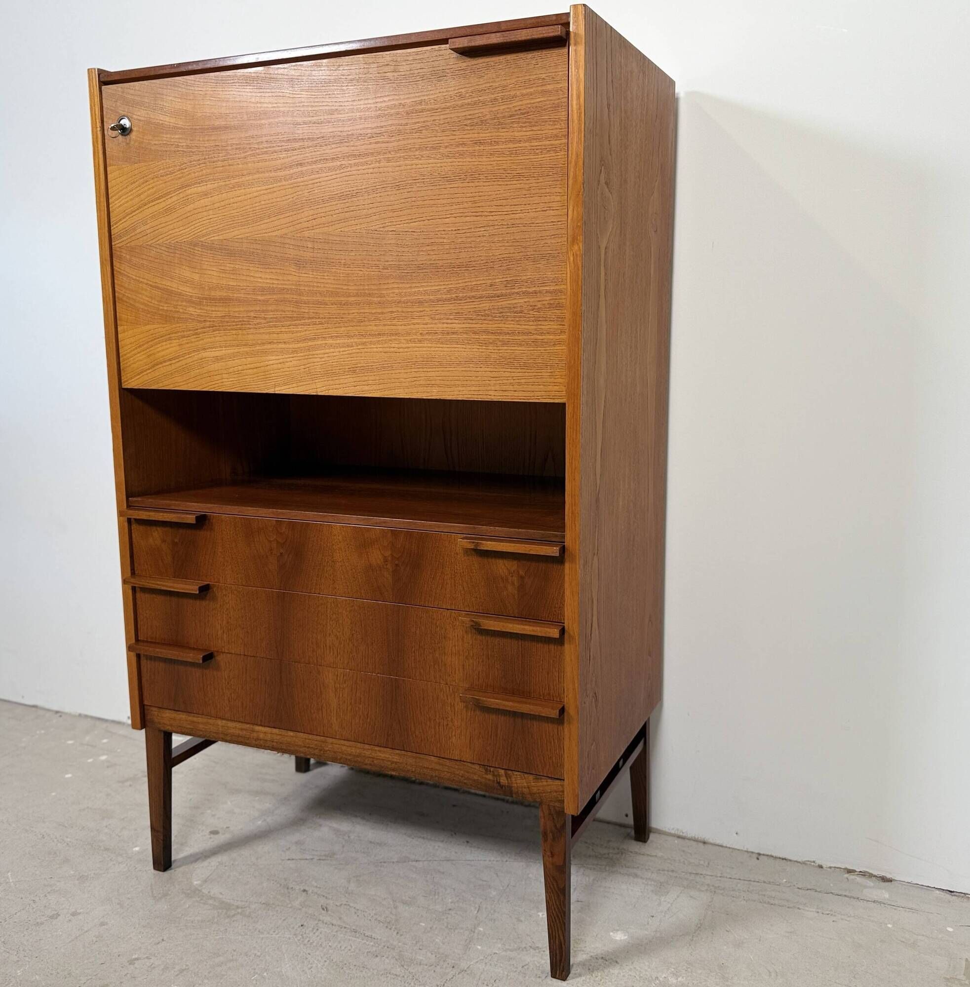 Secretary/Highboard, Frantisek Mezulanik for Up Zavody