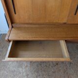 High oak sideboard by Gérard Guermonprez, 1950s/1960s