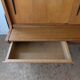 High oak buffet by Gérard Guermonprez, 1950s/60s.
