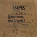 Canapé "Le Bambole" by Mario Bellini for B&B Italia, 1970s