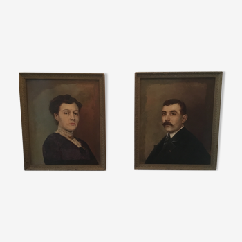 Portraits of a couple