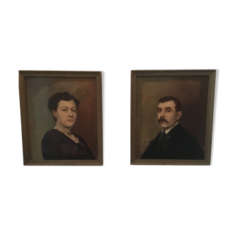 Portraits of a couple