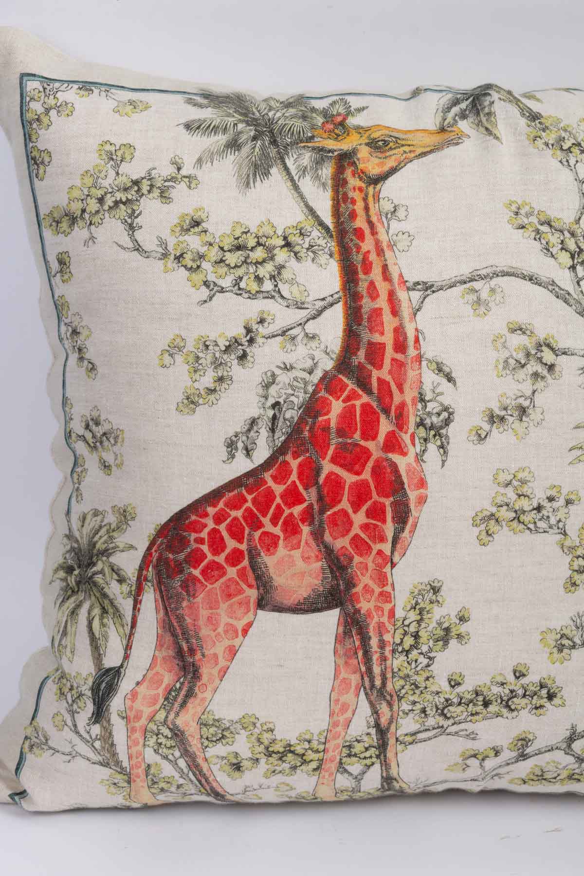 Housse de coussin "Girafe" 55x55cm