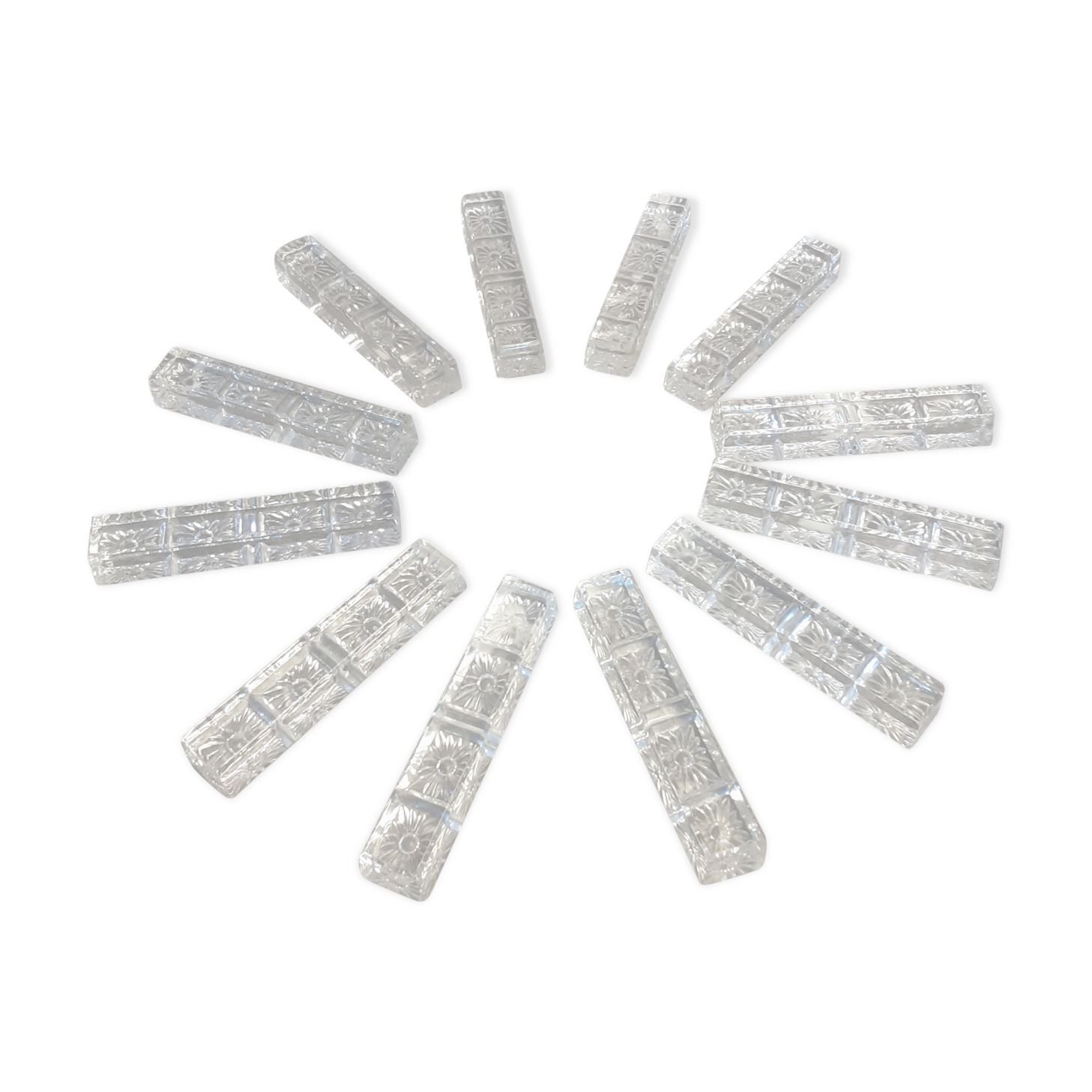 Crystal knife holder box - year 60